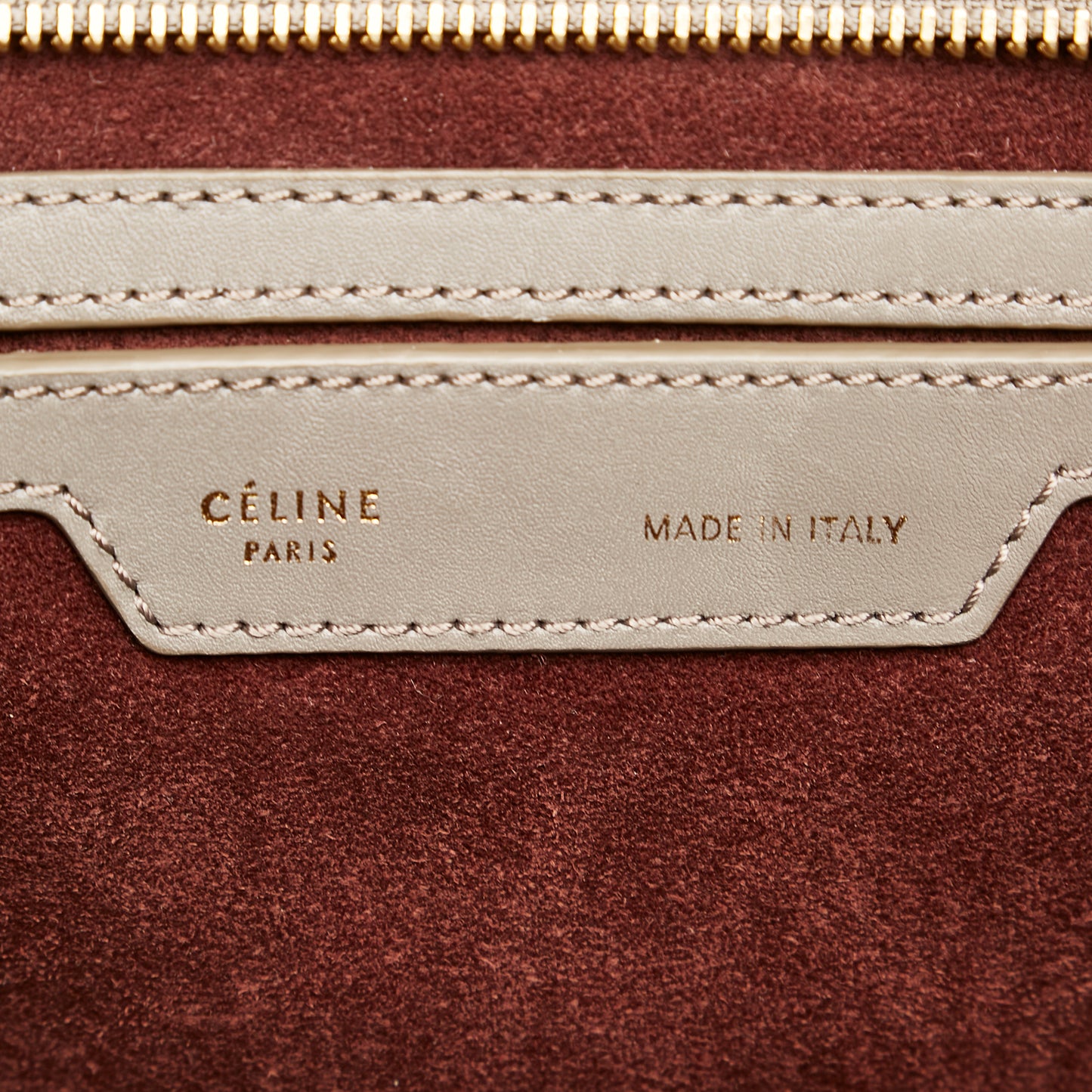 Trapeze Tricolor Leather Satchel