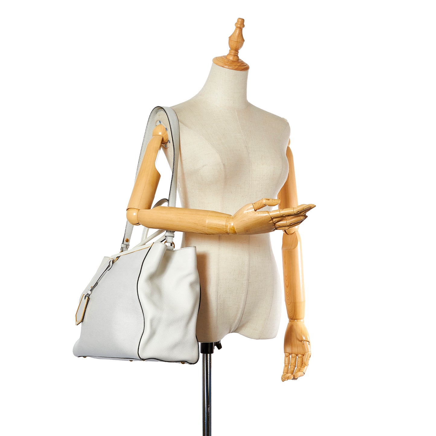 Medium 2Jours Leather Satchel