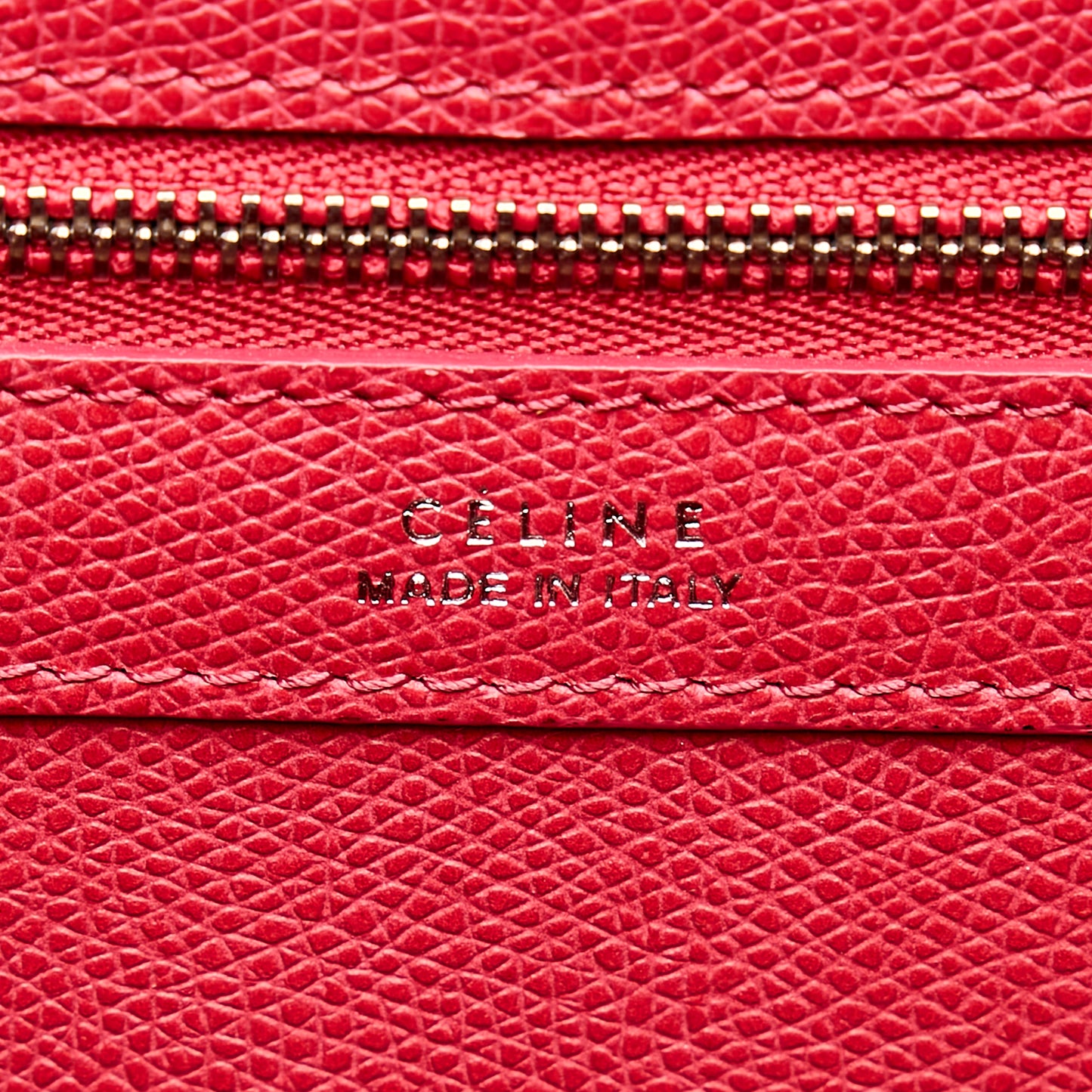 Horizontal Cabas Leather Tote Bag