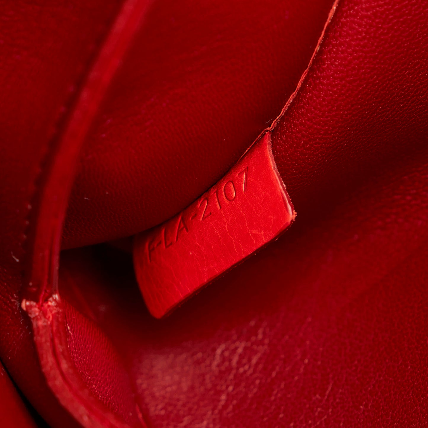 Clasp Leather Shoulder Bag