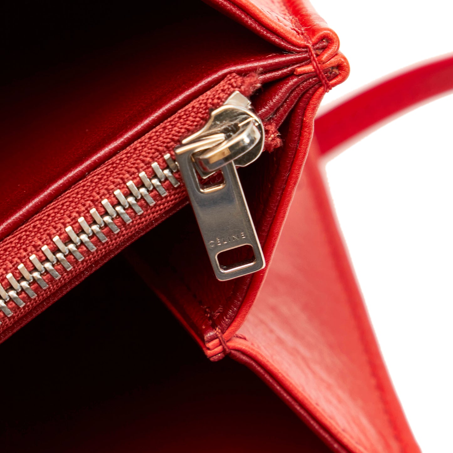 Clasp Leather Shoulder Bag