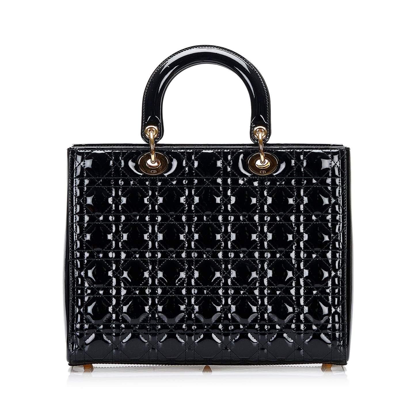 Large Cannage Patent Lady Dior