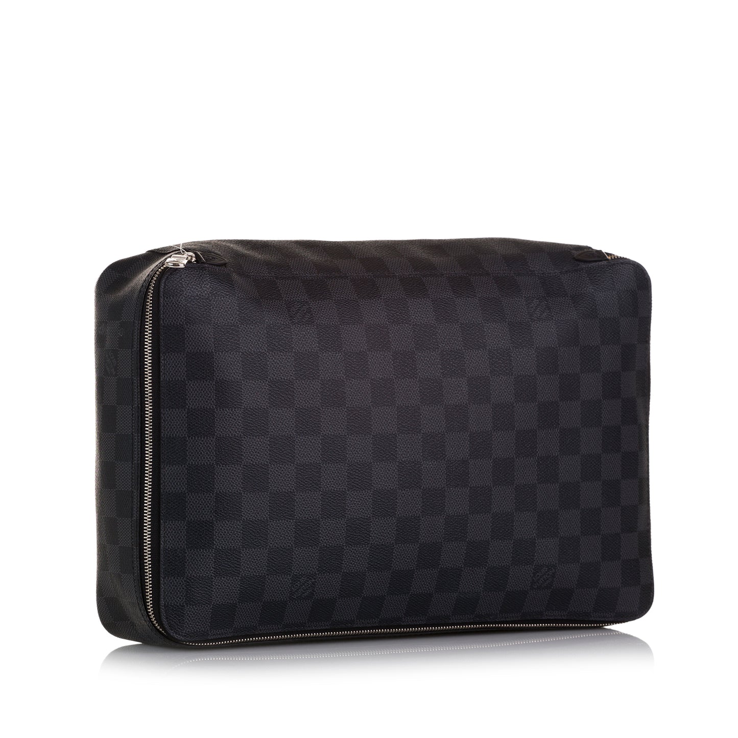 Damier Graphite Cube De Rangement GM