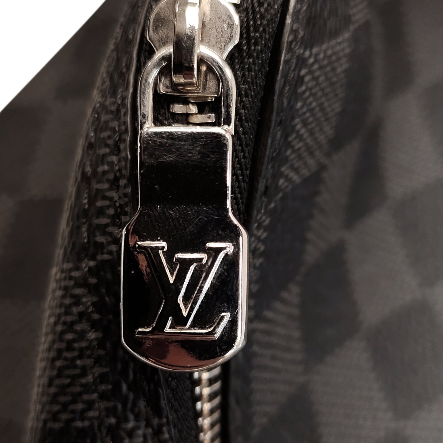 Damier Graphite Cube De Rangement GM