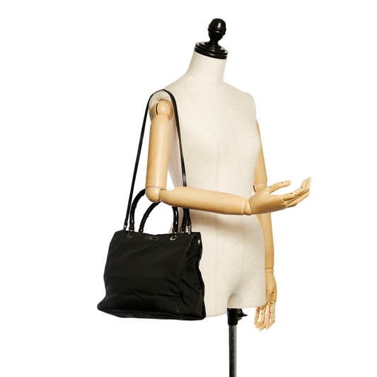 Bamboo Nylon Satchel