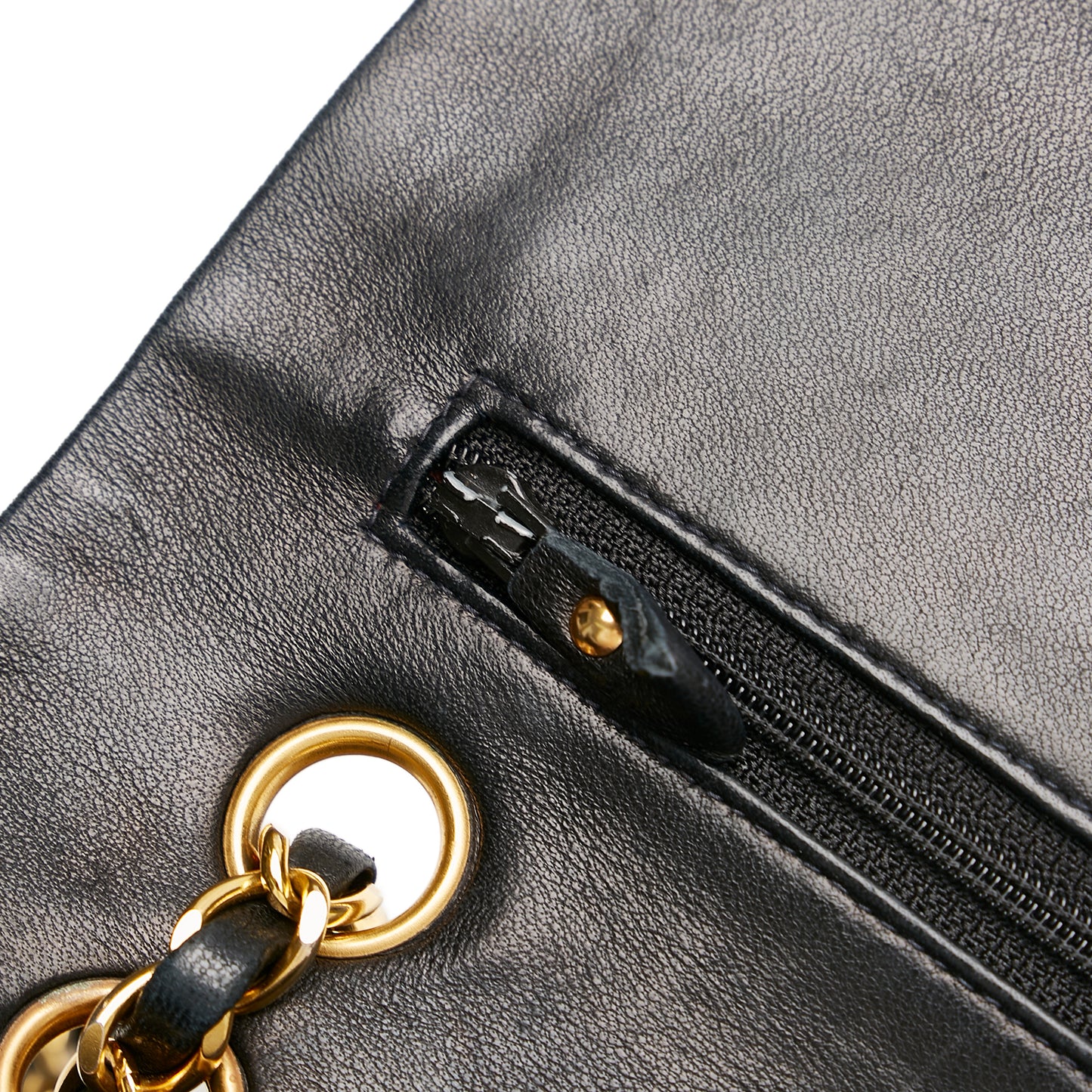 Small Classic Lambskin Single Flap