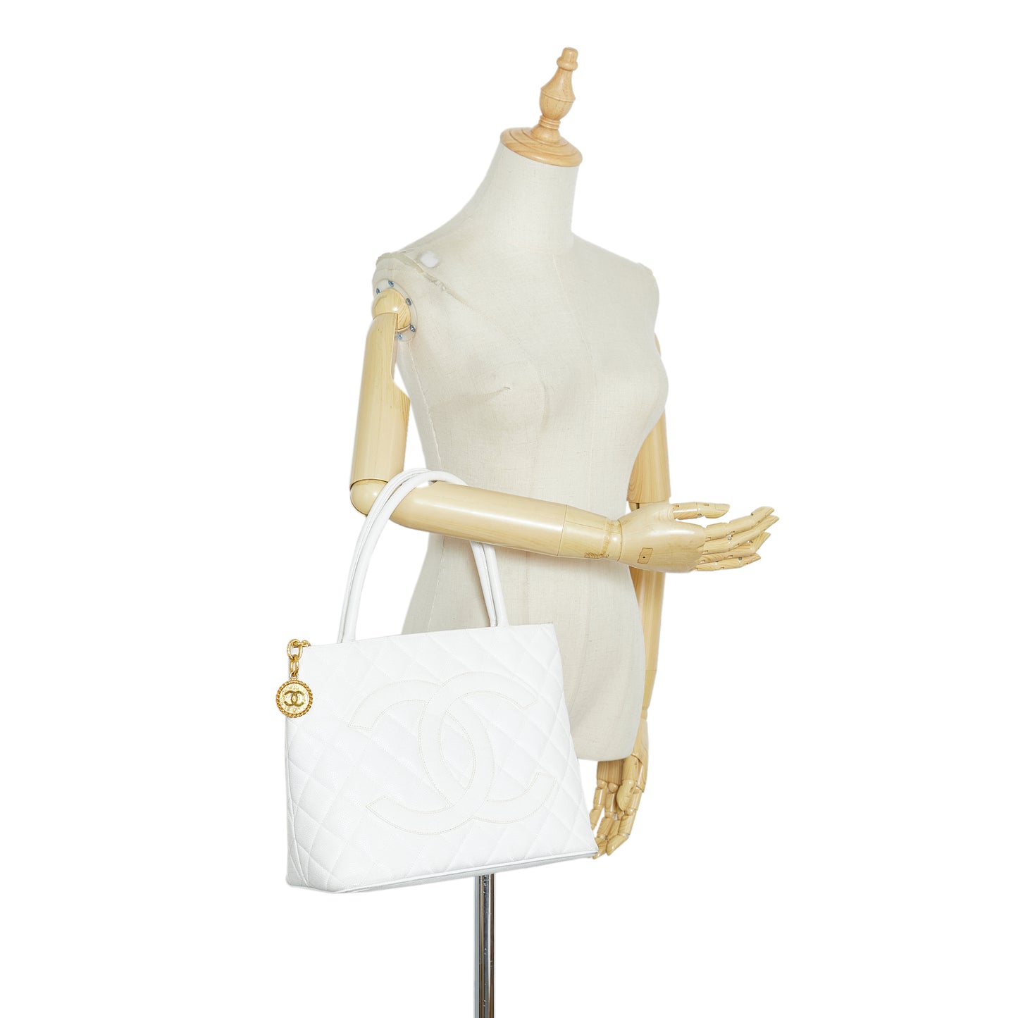Caviar Medallion Tote
