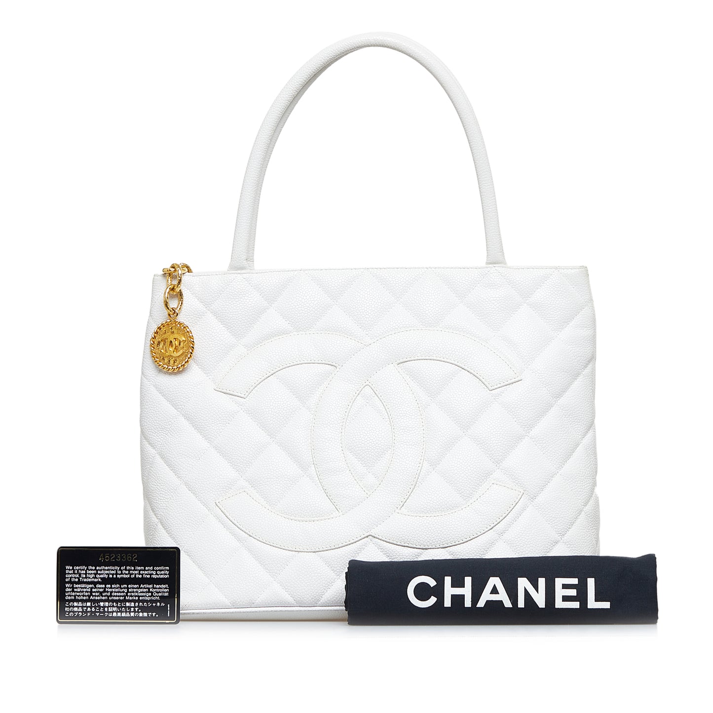 Caviar Medallion Tote