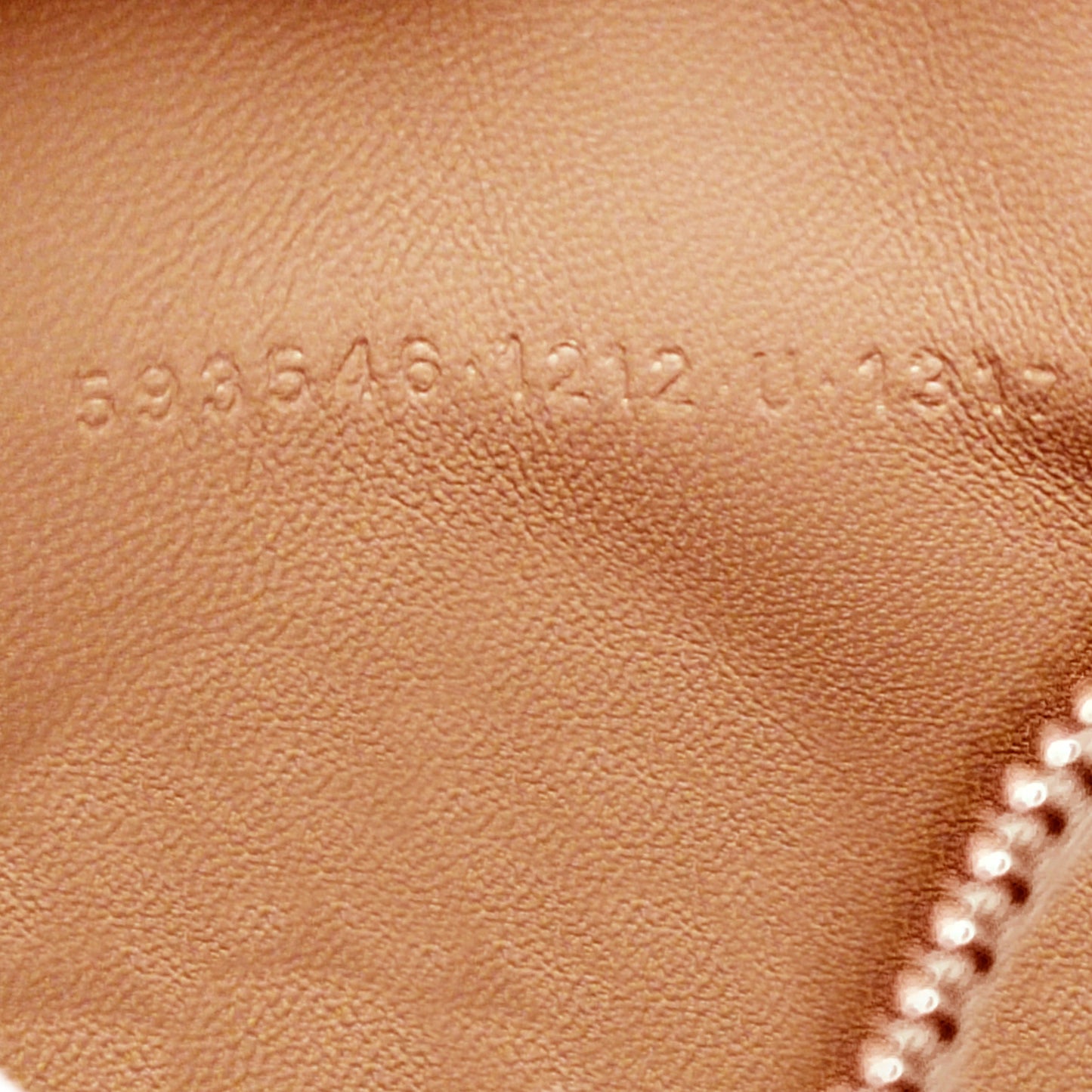 Hourglass Embossed Leather Satchel