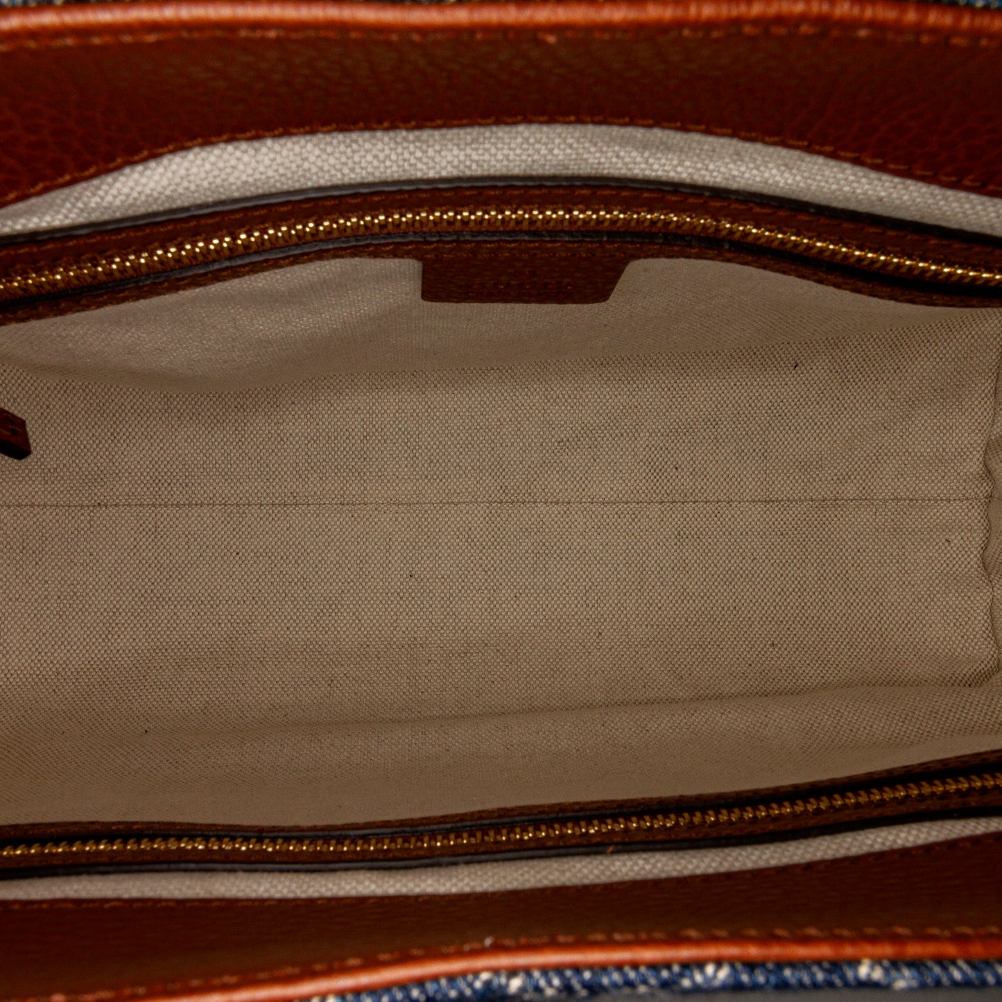 GG Denim 1961 Jackie Medium Tote