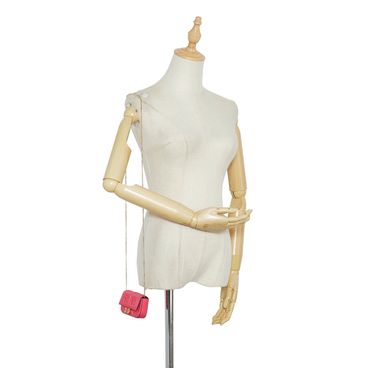 Zucca Embossed Nano Baguette Charm