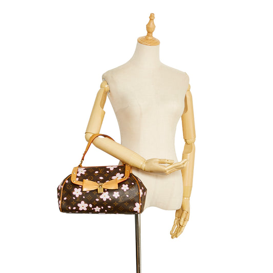 Monogram Murakami Cherry Blossom Sac Retro Bag