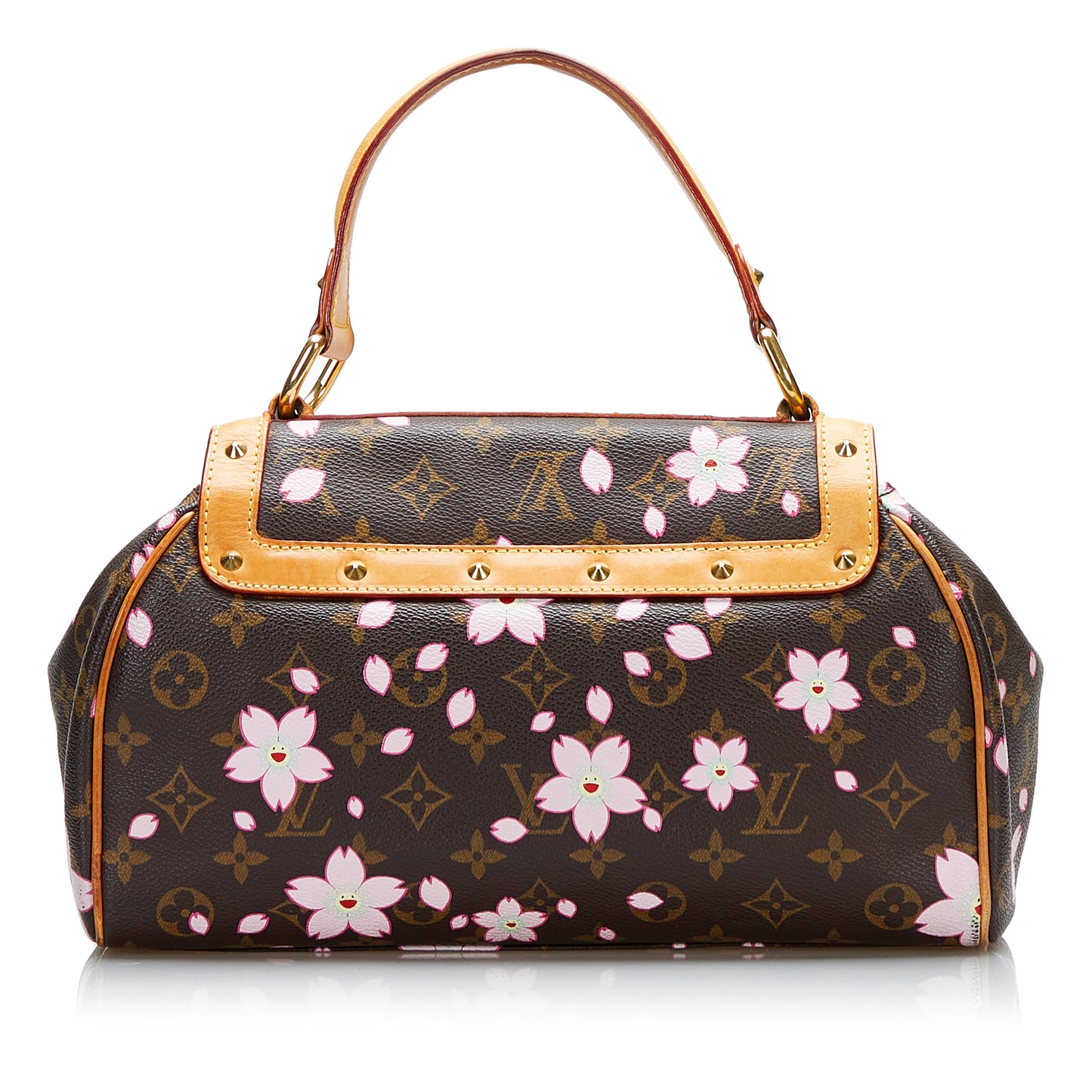 Monogram Murakami Cherry Blossom Sac Retro Bag