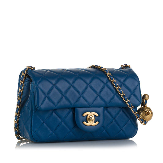 Pearl Crush Flap Bag