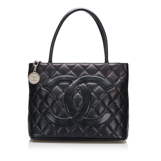Caviar Medallion Tote