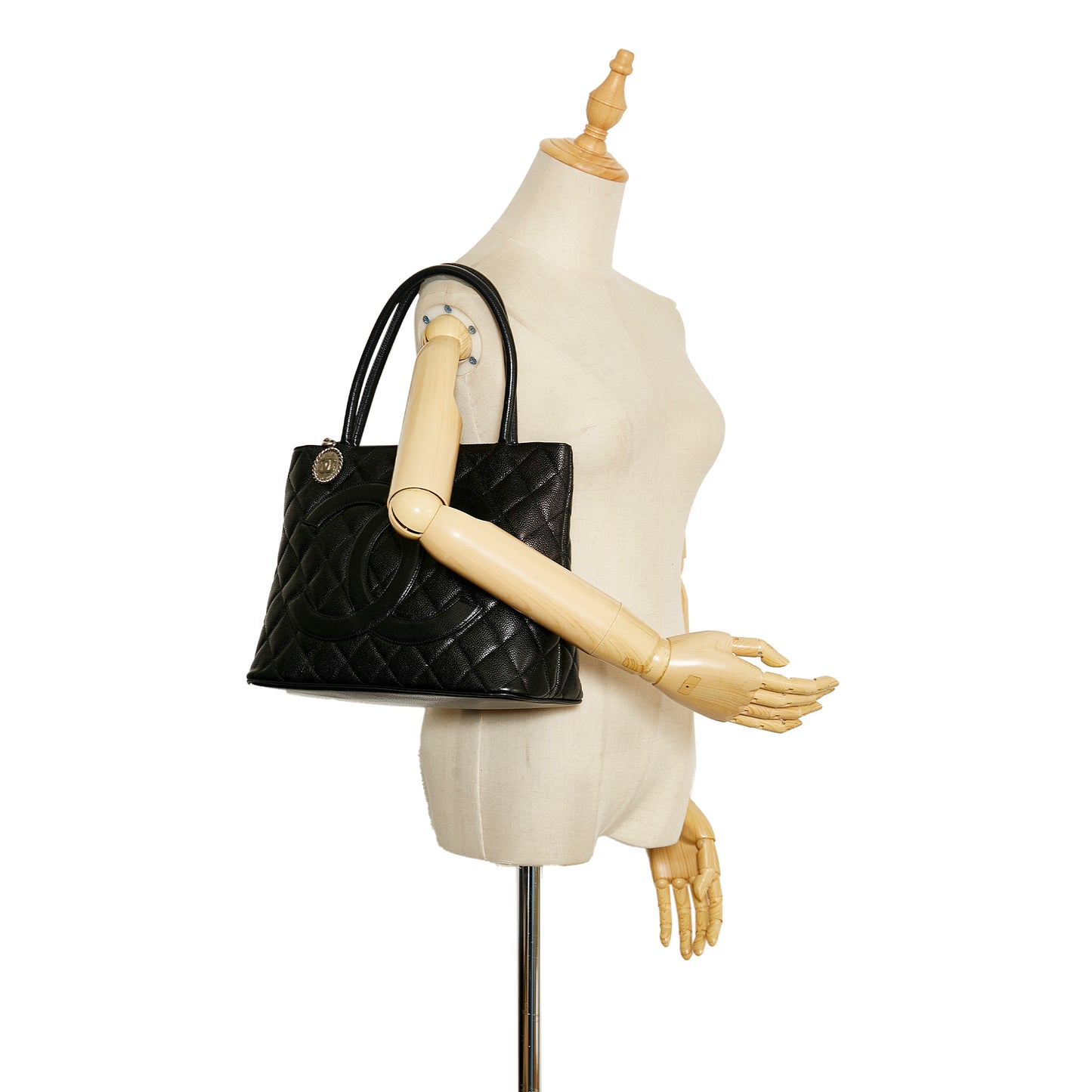 Caviar Medallion Tote