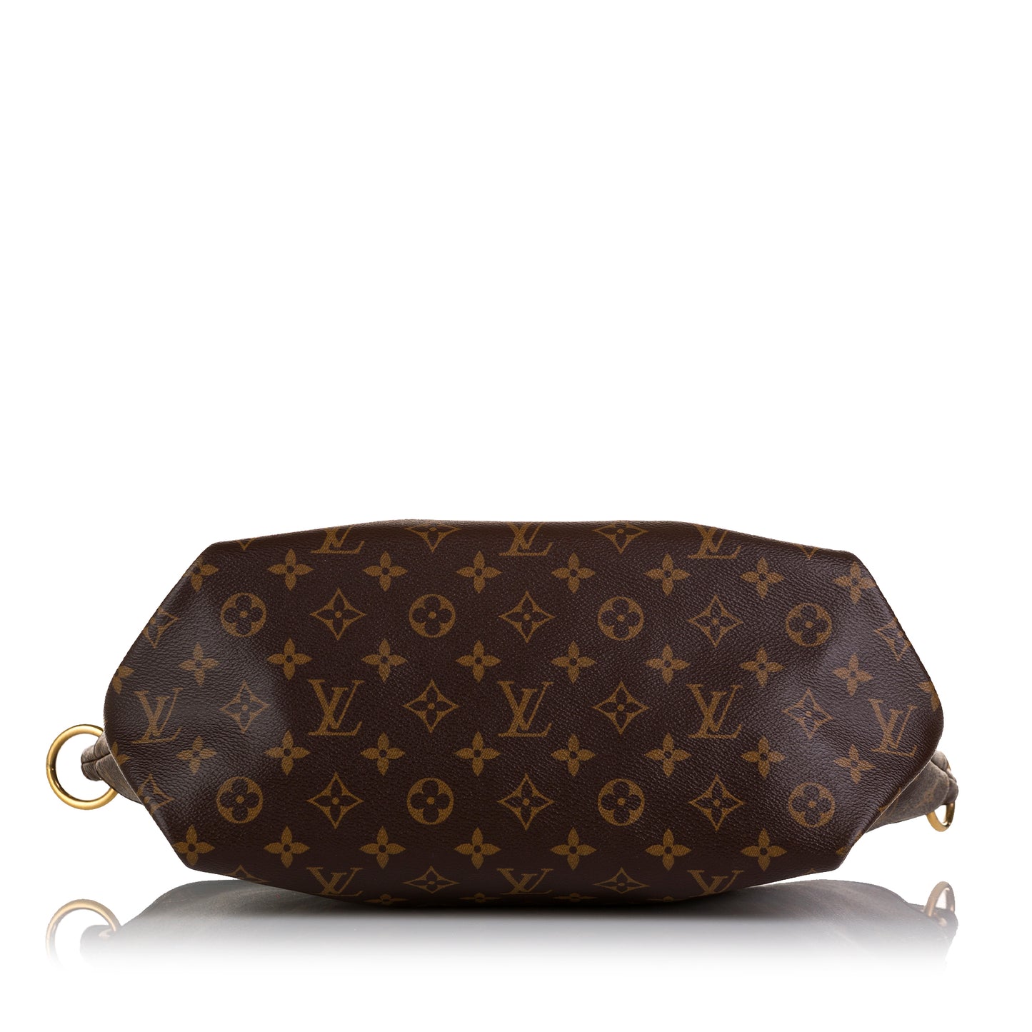 Monogram Flower Zipped Tote MM