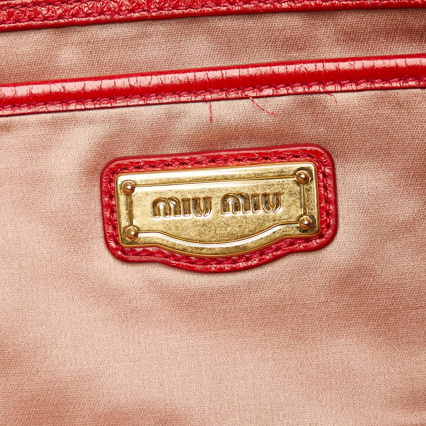 Matelasse Patent Leather Satchel