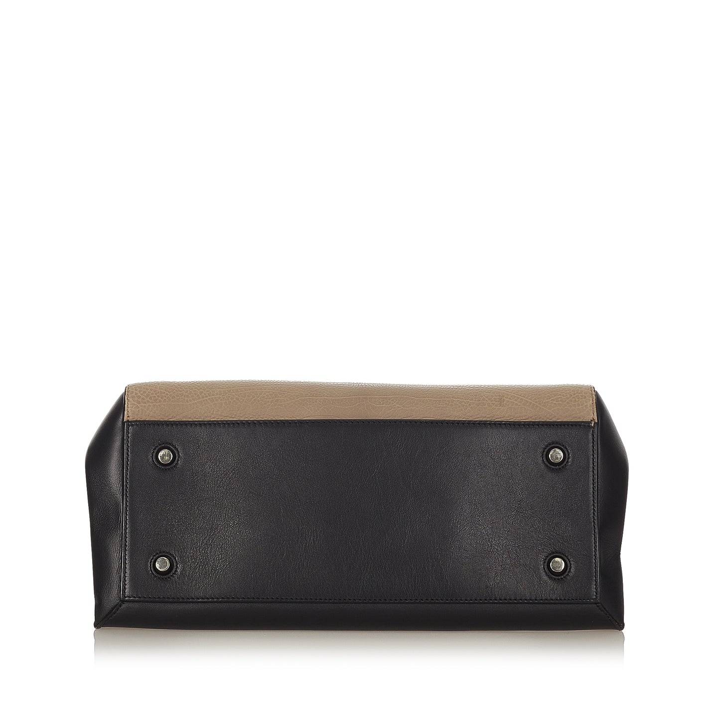 Medium Edge Bicolor Leather Handbag