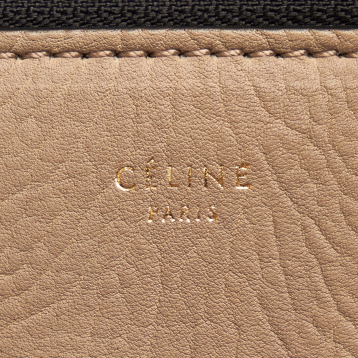 Medium Edge Bicolor Leather Handbag