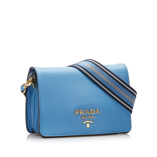Vitello Daino Flap Crossbody