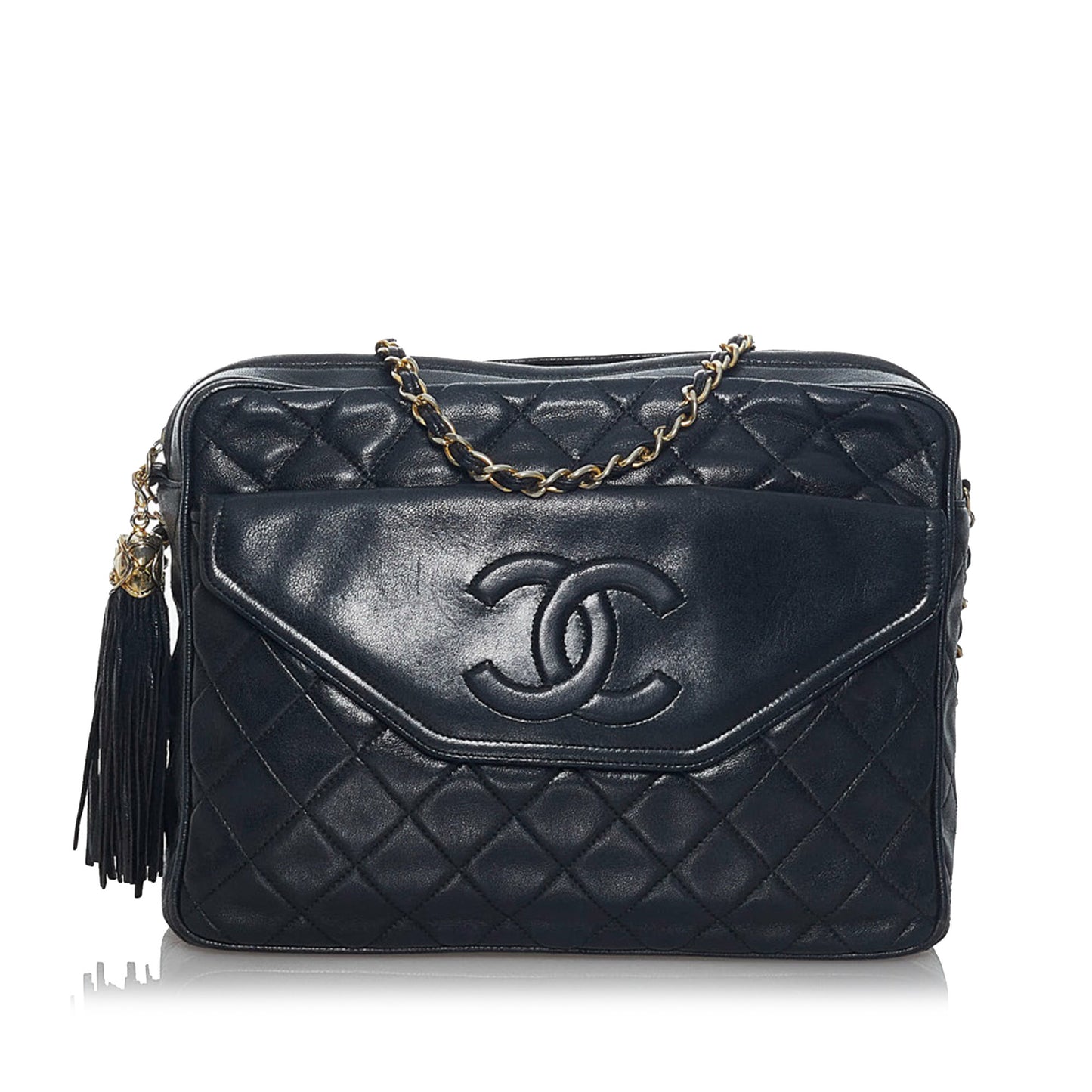 Matelasse Leather Crossbody Bag
