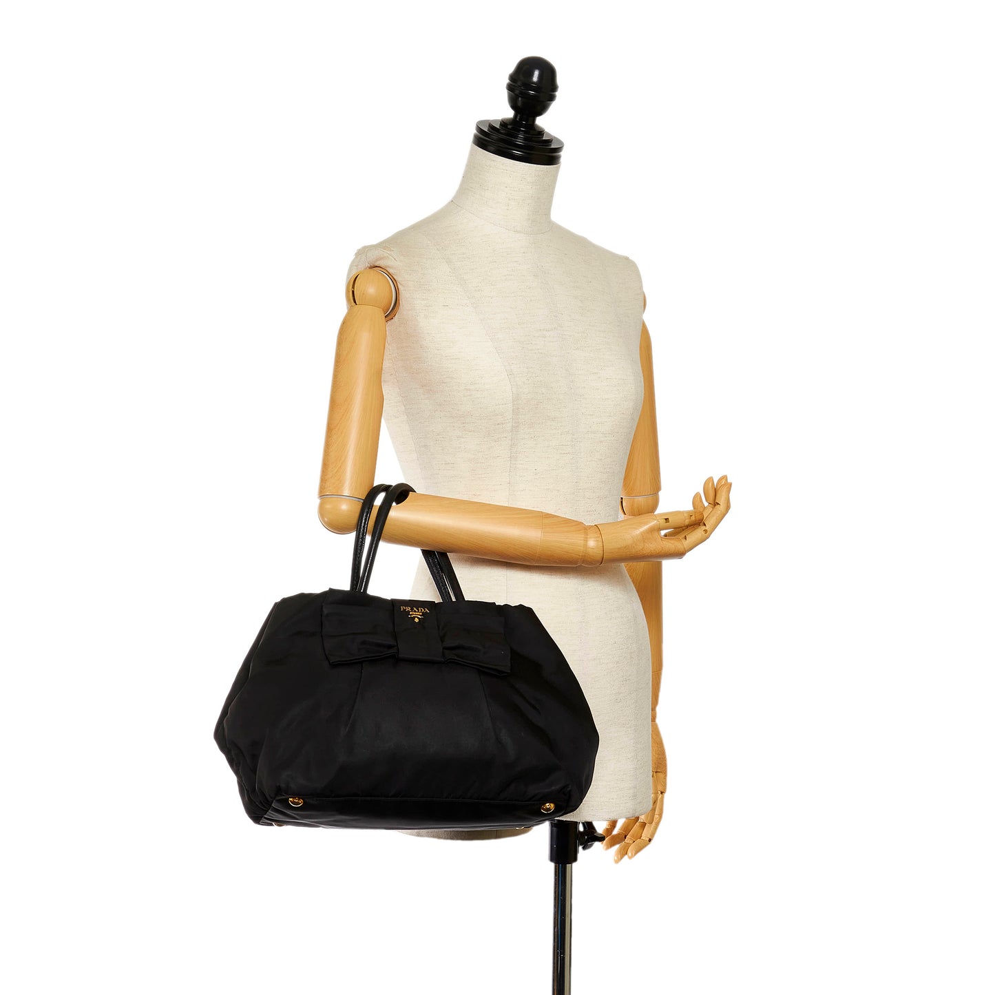 Fiocco Bow Tessuto Handbag