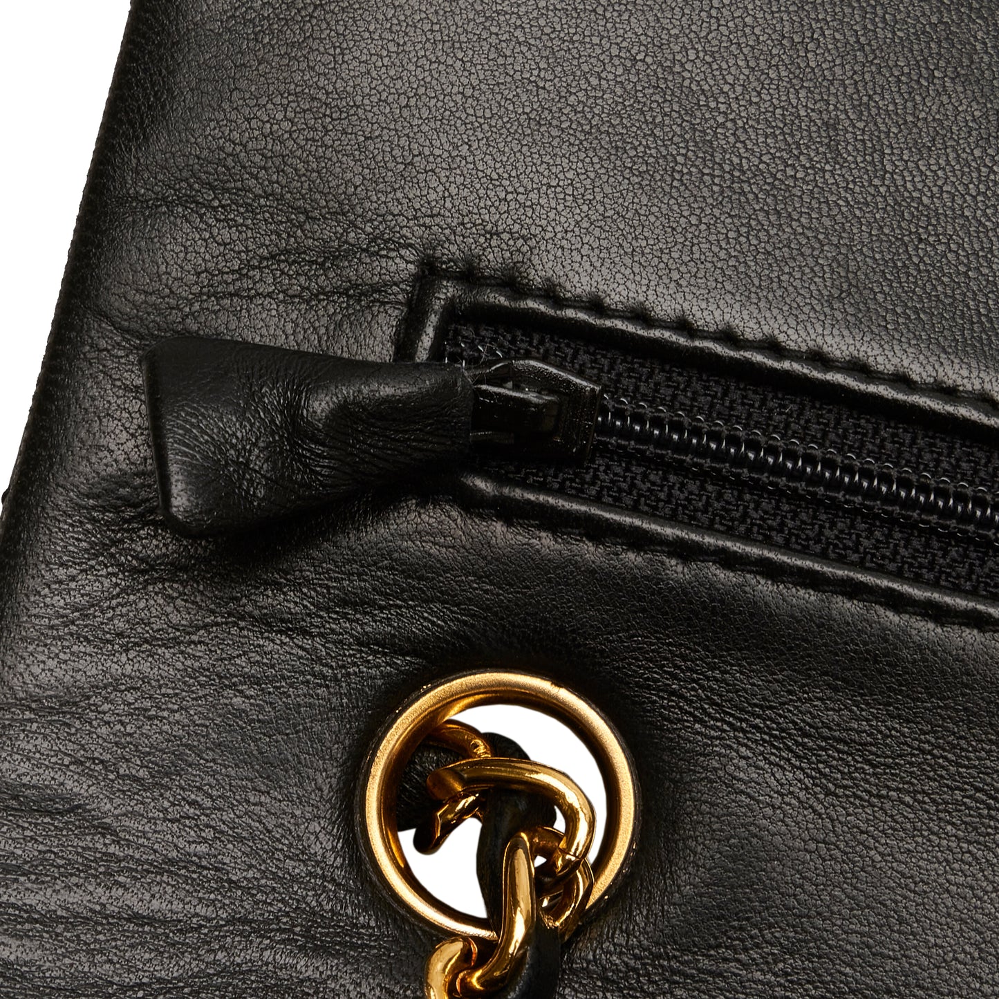 Medium Classic Lambskin Double Flap