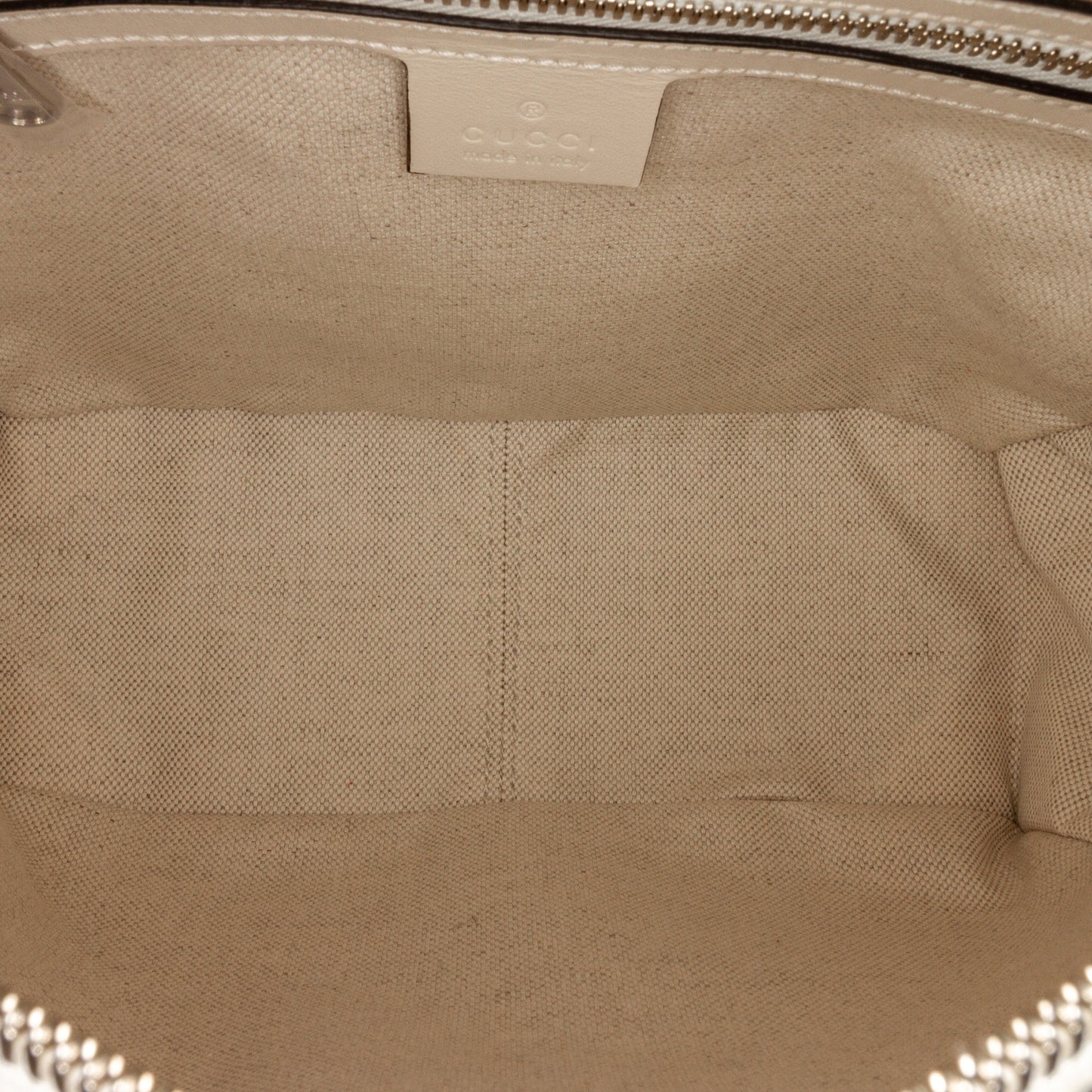 GG Embossed Perforated Square Bag