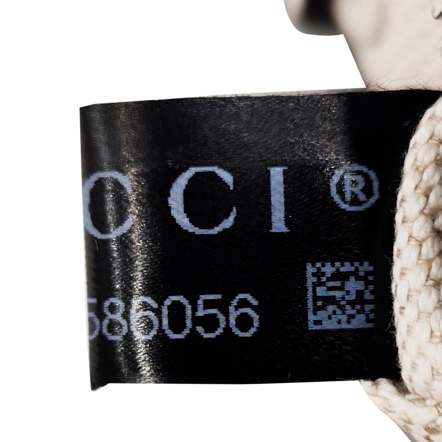 GG Embossed Perforated Square Bag