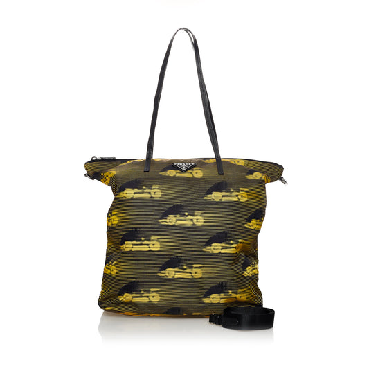 Tessuto Stampato Nylon Tote Bag