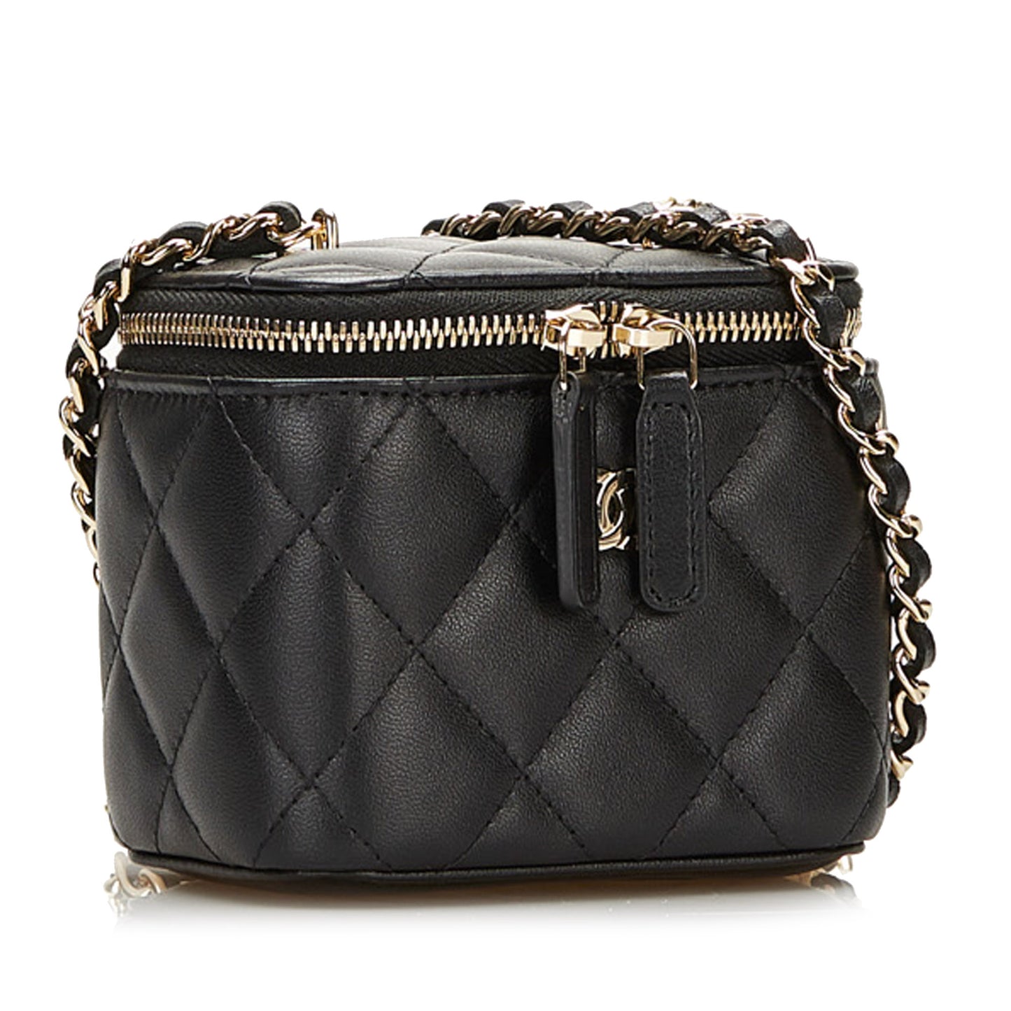 Quilted Classic Mini Lambskin Vanity Case