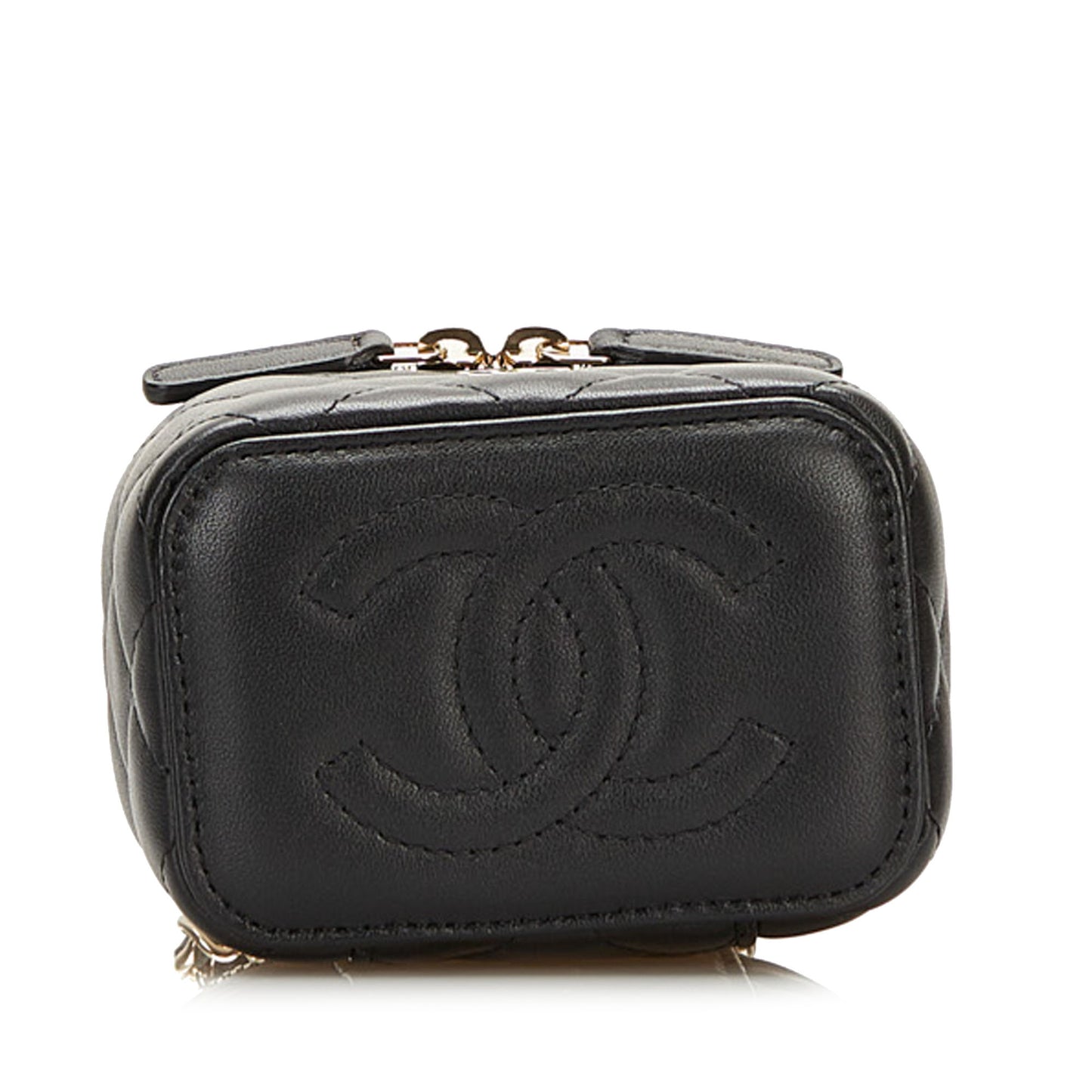 Quilted Classic Mini Lambskin Vanity Case
