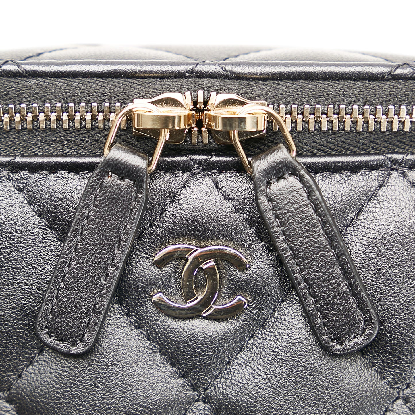 Quilted Classic Mini Lambskin Vanity Case