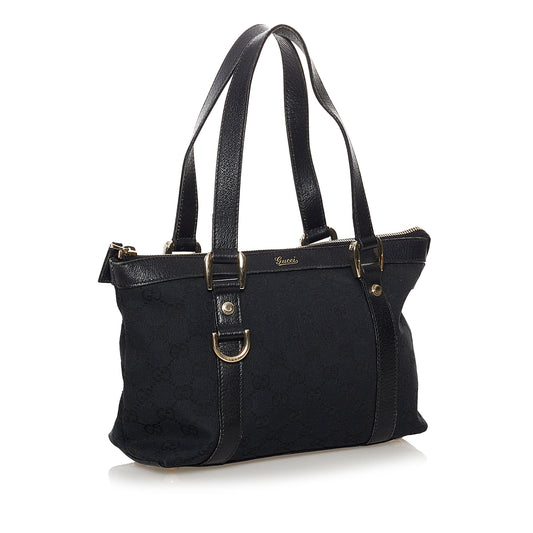 GG Canvas Abbey Tote Bag