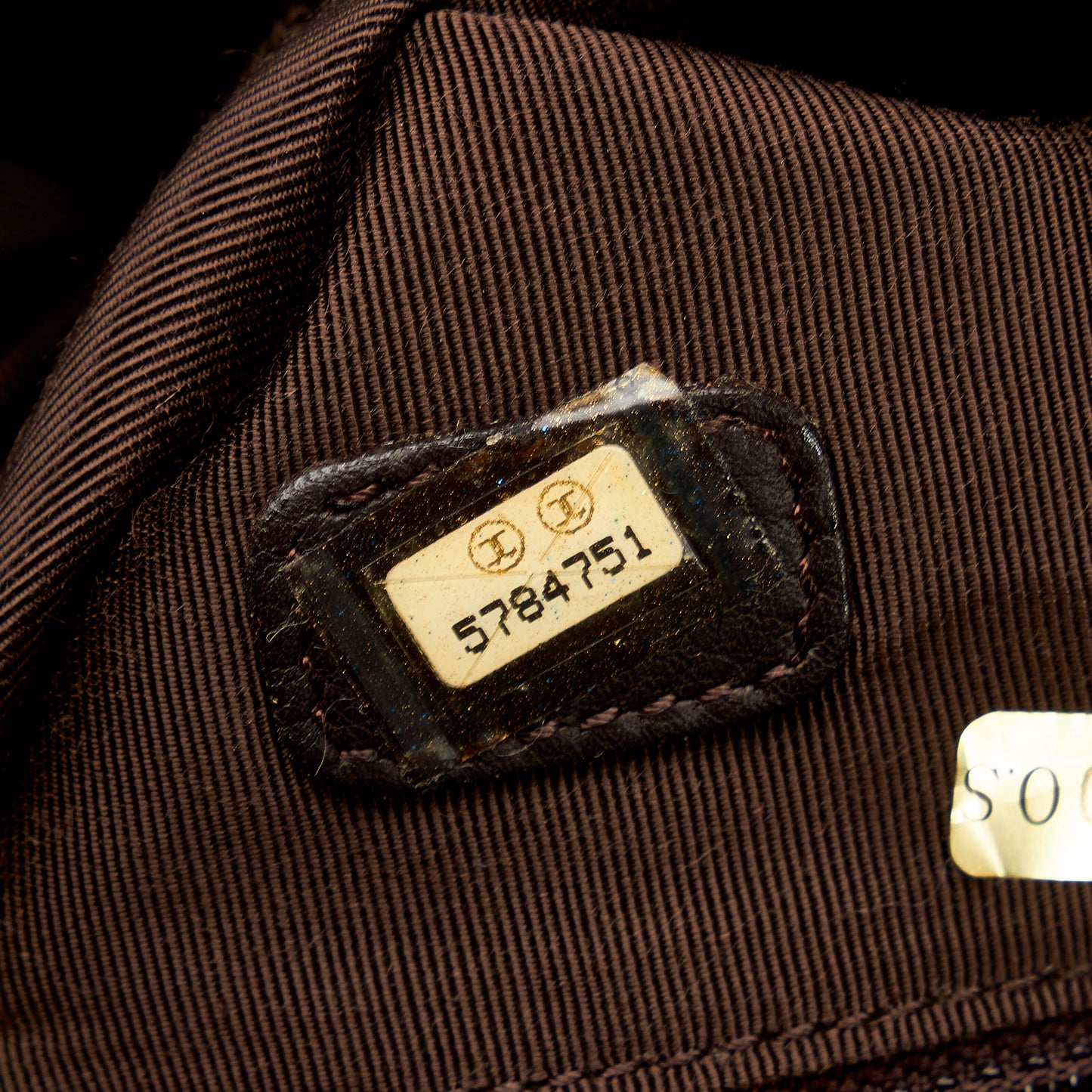 Logo Flap Metallic Leather Crossbody