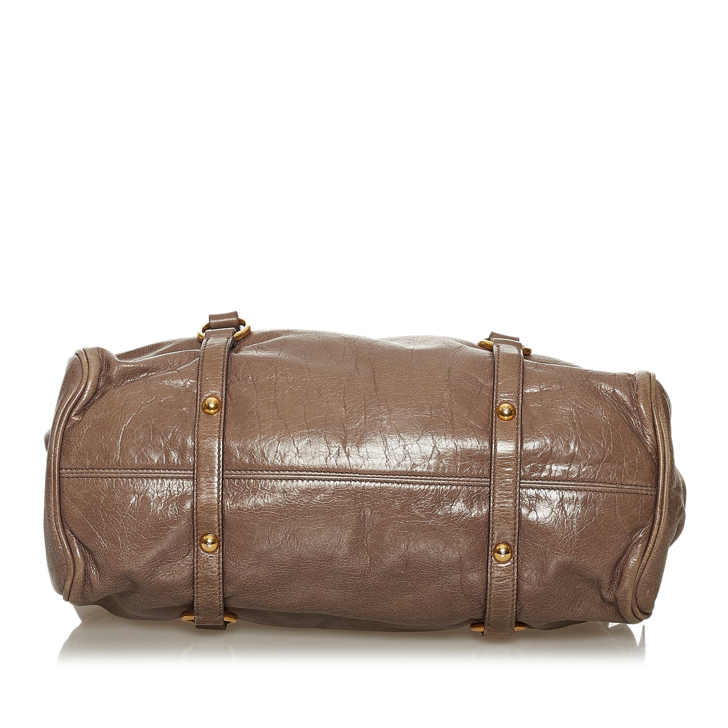 Vitello Lux Bow Satchel