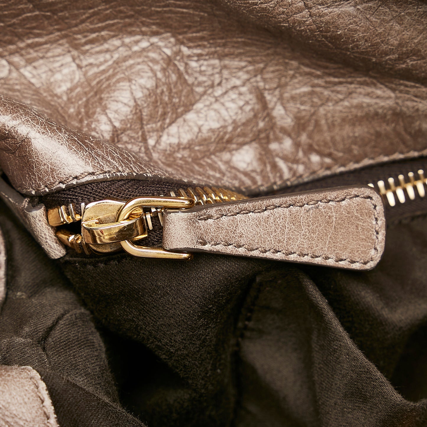 Vitello Lux Bow Satchel