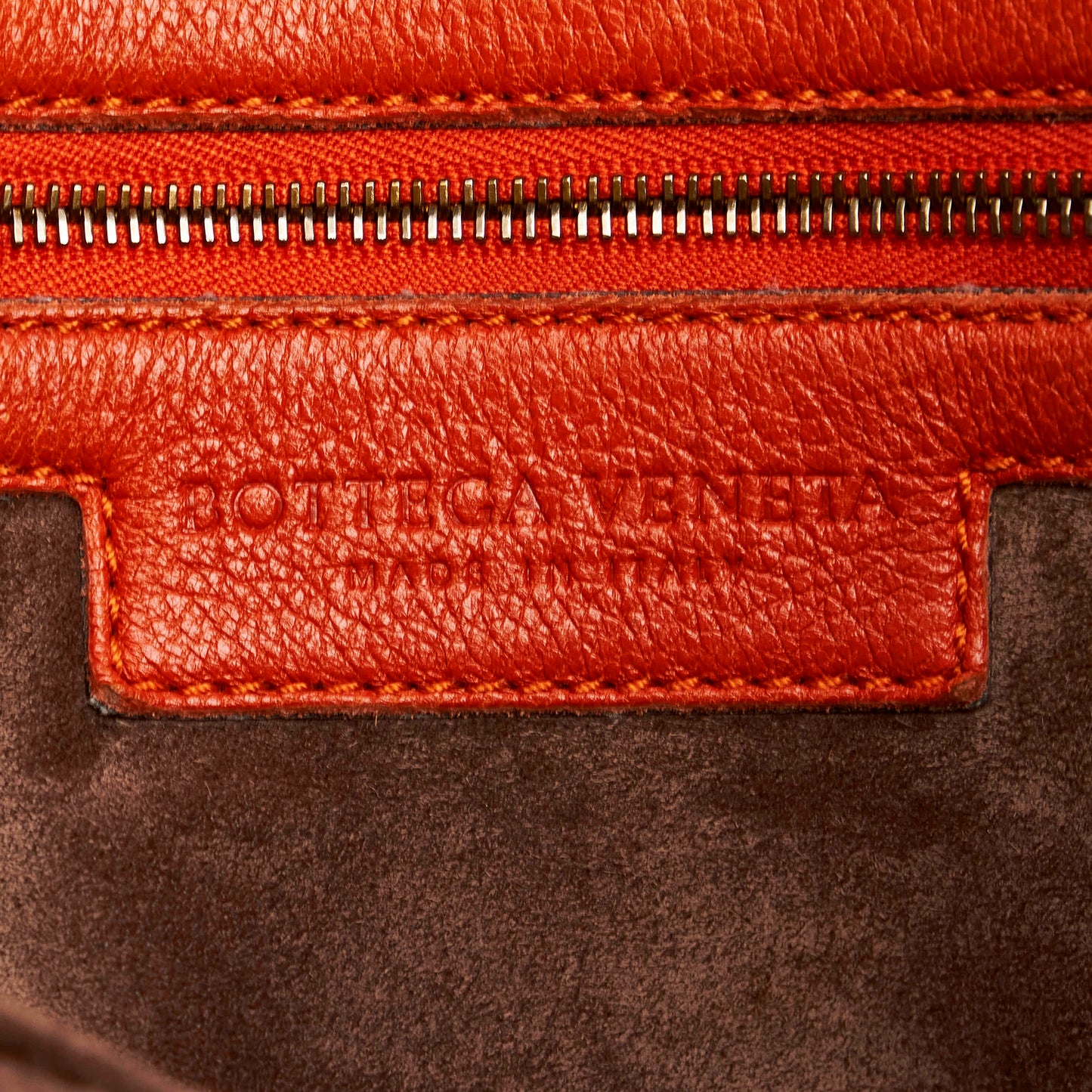 Intrecciato Leather Tote Bag