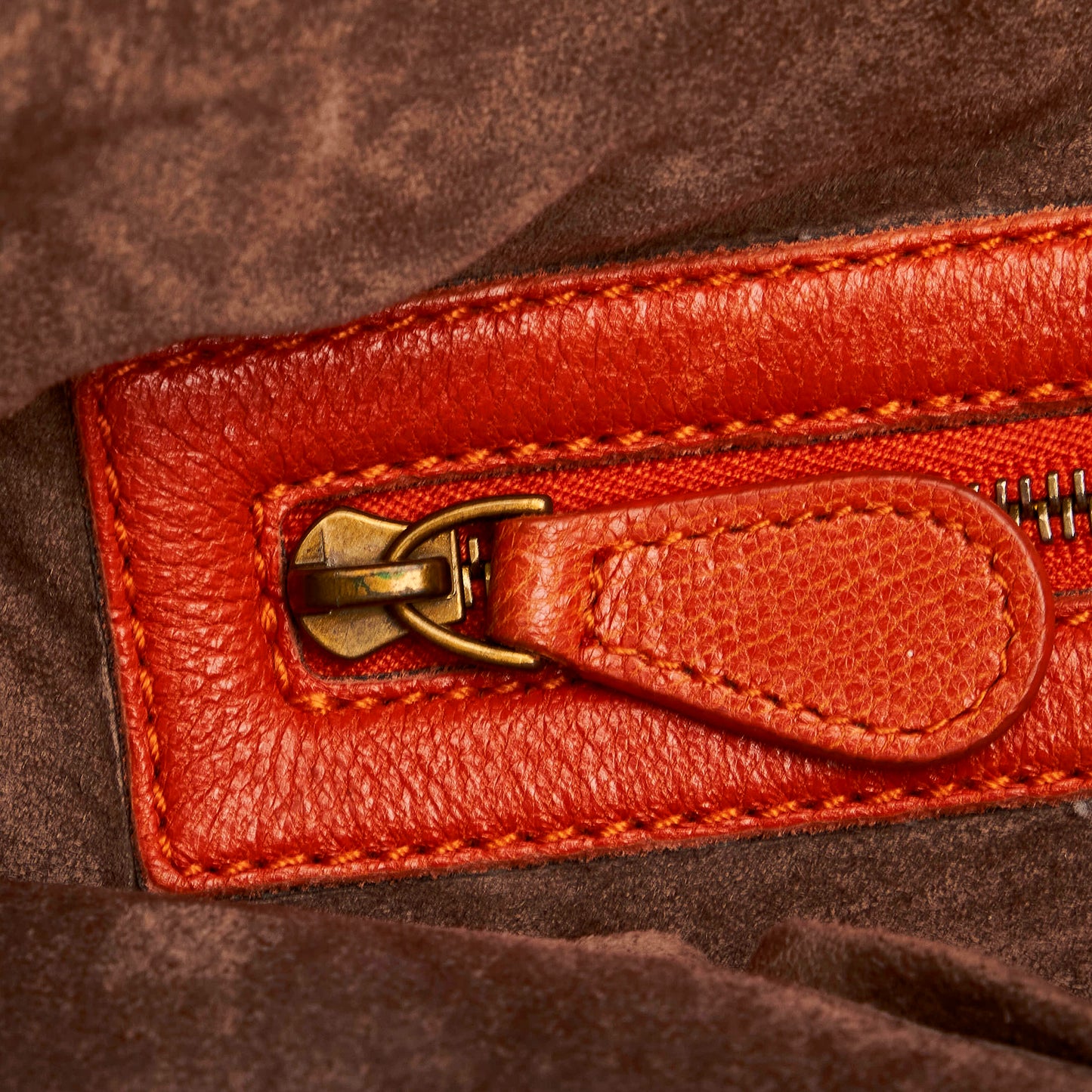 Intrecciato Leather Tote Bag