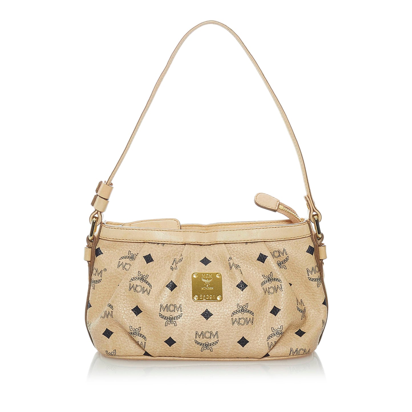 Visetos Leather Shoulder Bag