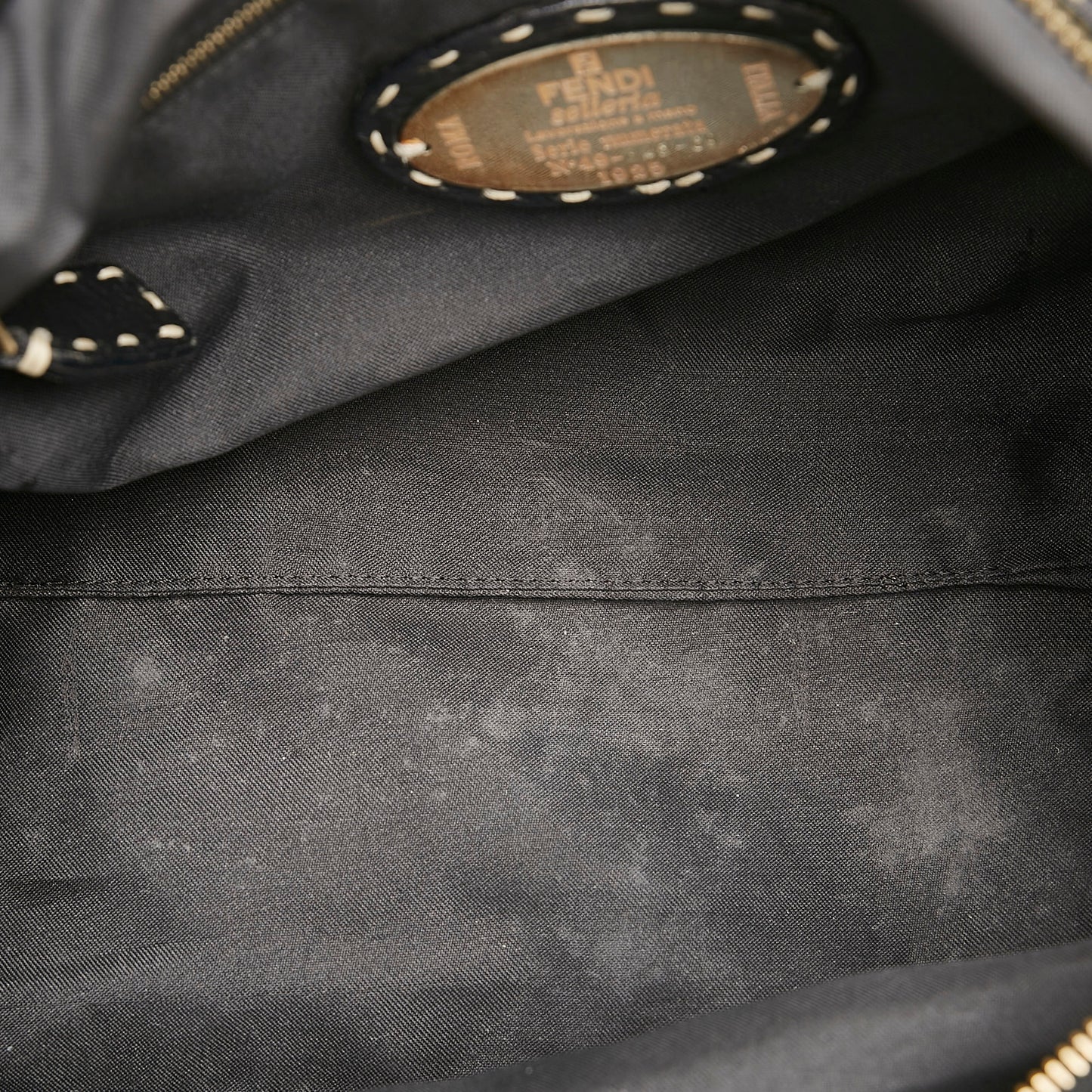 Studded Canvas Shoulder Bag