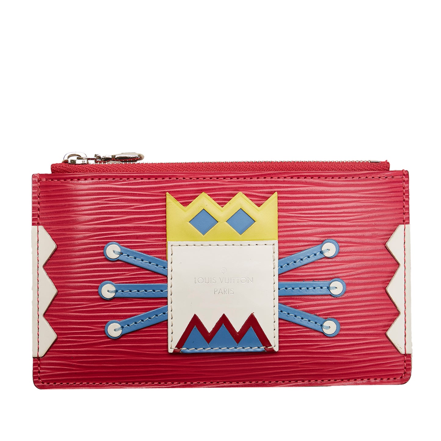 Epi Tribal Mask Pochette Cles
