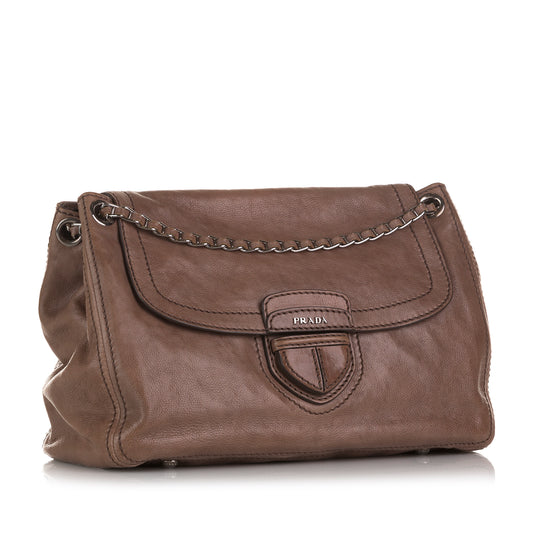 Glace Calf Crossbody Bag