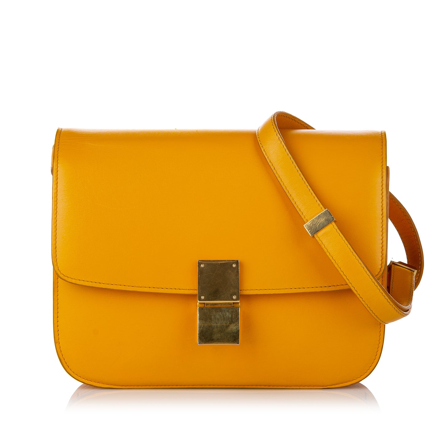 Medium Classic Box Leather Crossbody Bag