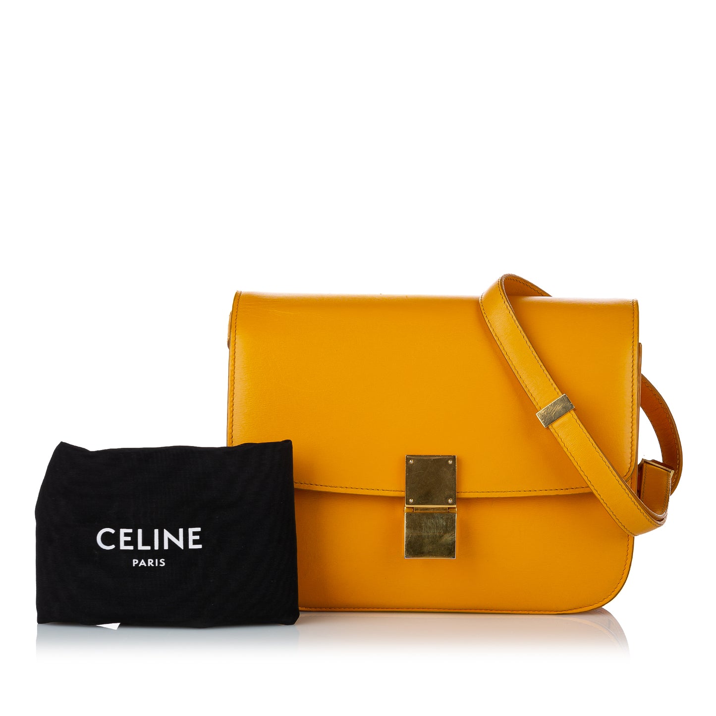 Medium Classic Box Leather Crossbody Bag