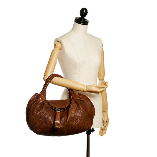 Spy Leather Hobo Bag