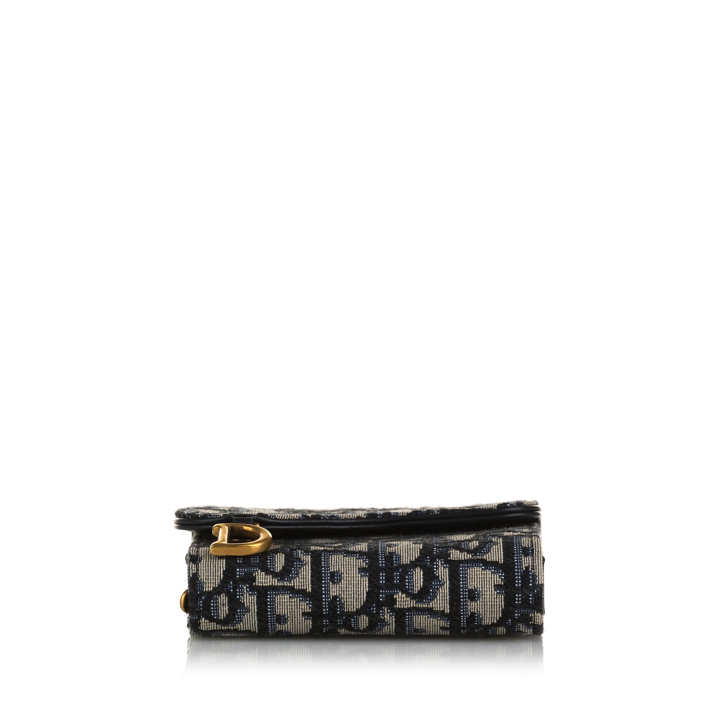 Oblique Saddle Canvas Wallet