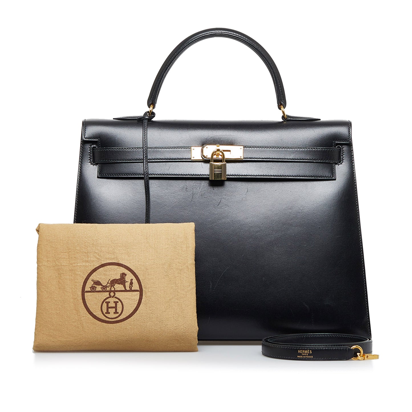 Box Calf Kelly 35