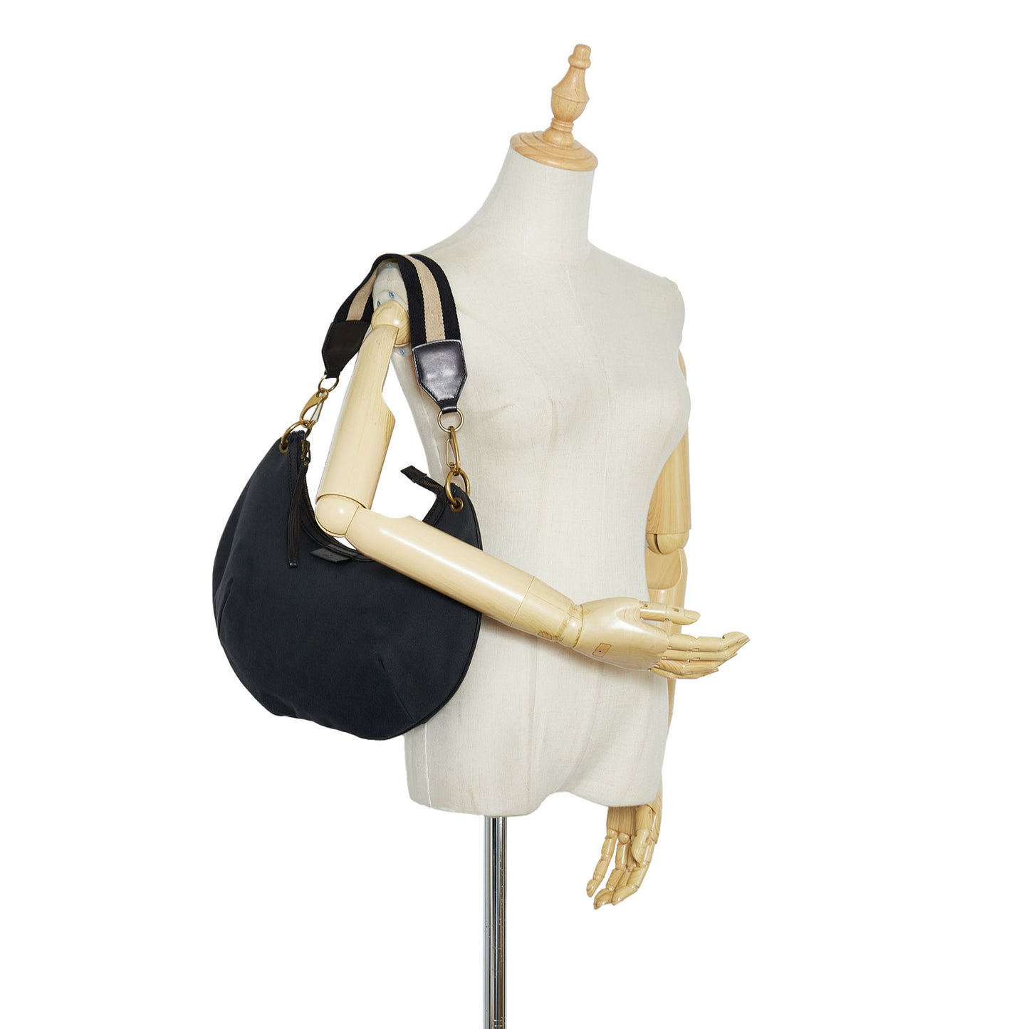 Web Canvas Hobo Bag
